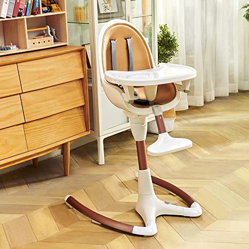Hot Mom New Baby High Chair: Adjustable Angle and 360 Degree Rotaion Function , Stylish and Versatile Dining Chair for Babies and Toddlers