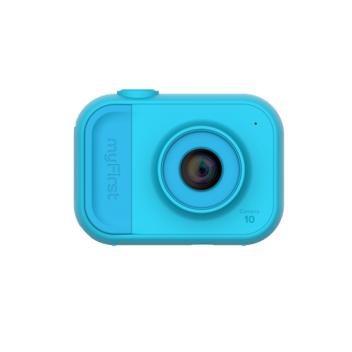 myFirst Camera 10 - New Mini Digital Camera for Kids, Photo, Video, 5MP, 32GB Micro SD Card - Blue