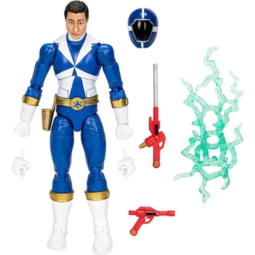 Power Rangers Lightning Collection 6 Inch Action Figure Wave 15 - Lightspeed Rescue Blue Ranger