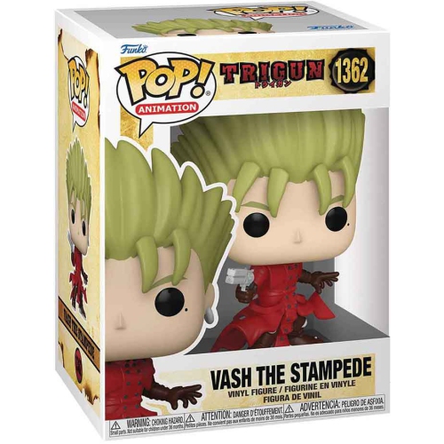 POP  Animation Trigun 3.75 Inch Action Figure - Vash The Stampede #1362