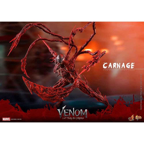 MARVEL  Venom Let There Be Carnage 16 Inch Action Figure 1/6 Scale - Carnage Hot Toys 909396