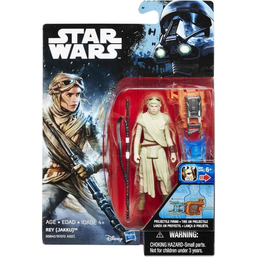 STAR WARS  The Force Awakens 3.75 Inch Scale Action Figure - Rey (Jakku)