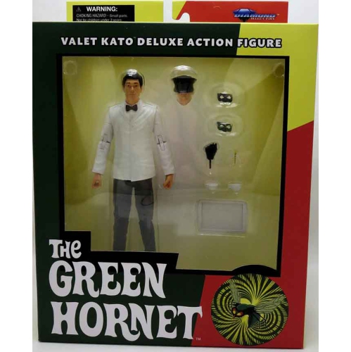 Green Hornet 7 Inch Action Figure Deluxe - Valet Kato
