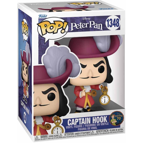 POP  Disney Peter Pan 3.75 Inch Action Figure - Captain Hook #1348 Great Deal!
