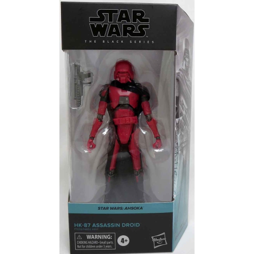 STAR WARS  The Series Disney+ Ahsoka Tv 6 Inch Action Figure Box Art (2023 Wave 2B) - Hk-87 Assassin Droid #05 In Black