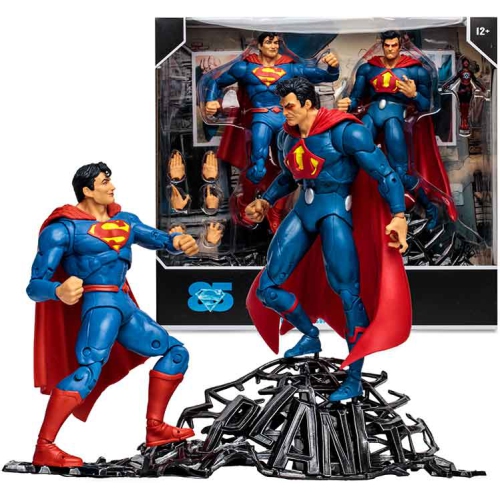 DC Multiverse 7 Inch Action Figure 2-Pack - Superman vs Ultraman