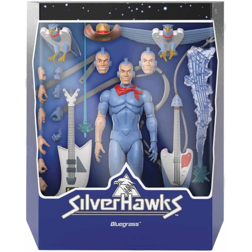 Silverhawks 7 Inch Action Figure Ultimates Wave 2 - Bluegrass | Best ...