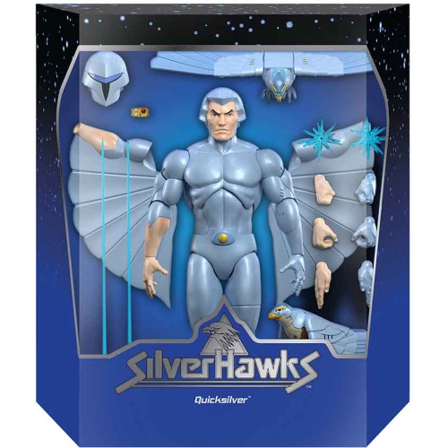 SILVERHAWKS  7 Inch Action Figure Ultimates - Quicksilver