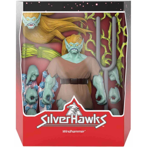SILVERHAWKS  7 Inch Action Figure Ultimates Wave 2 - Windhammer