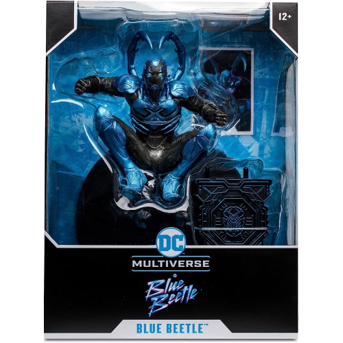 DC Multiverse Blue Beetle 12 Inch Statue Figure - Blue Beetle