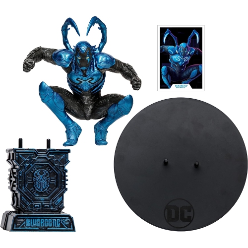 DC Multiverse Blue Beetle 12 Inch Statue Figure - Blue Beetle