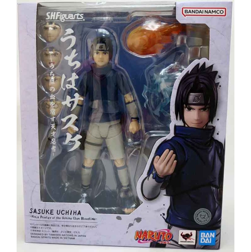 Naruto 6 Inch Action Figure S.H. Figuarts Ninja Prodigy Sasuke