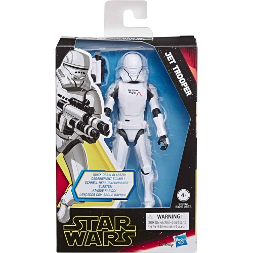 STAR WARS  Galaxy Of Adventures 6 Inch Action Figure - Jet Trooper The best action figure