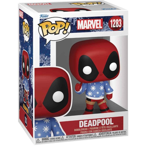 POP  Marvel Deadpool 3.75 Inch Action Figure - Holiday Deadpool #1283