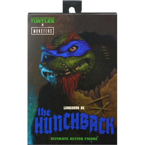 Teenage Mutant Ninja Turtles Universal Monsters 7 Inch Action Figure Ultimate - Leonardo as Hunchback
