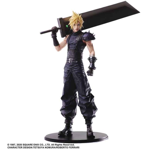 Final Fantasy VII Remake 8 Inch Statue Figure Static Arts - Cloud Strife
