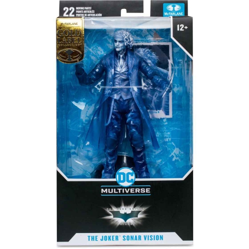 DC Multiverse The Dark Knight 7 Inch Action Figure Exclusive - Sonar Vision Joker Gold Label