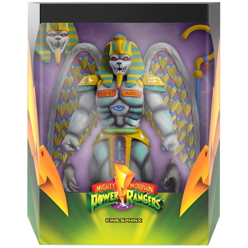 Power Rangers Mighty Morphin 7 Inch Action Figure Ultimates Wave 2 - King Sphinx