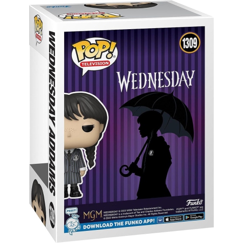 Pop Television Wednesday 3.75 Inch Action Figure - Wednesday Addams #1309