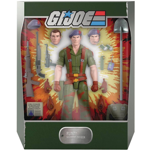 GIJOE  G.i. Joe A Real American Hero 7 Inch Action Figure Ultimates Wave 2 - Flint