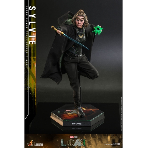 MARVEL  Loki 11 Inch Action Figure 1/6 Scale - Sylvie Hot Toys 909394