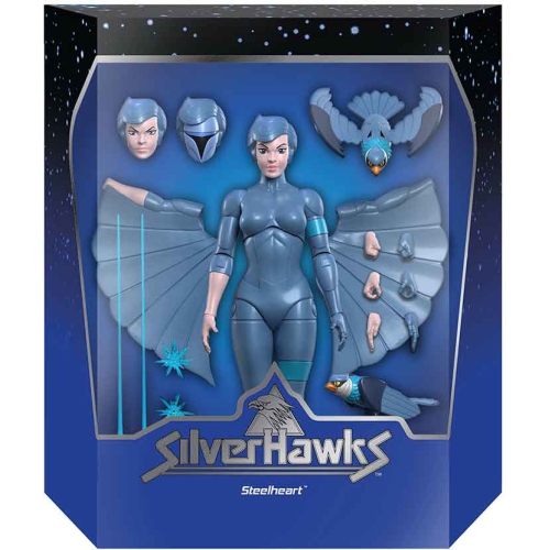 SILVERHAWKS  7 Inch Action Figure Ultimates - Steelheart