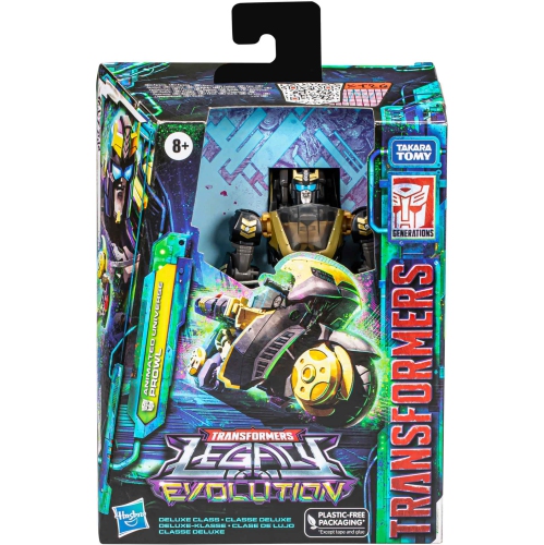 TRANSFORMERS  Legacy Evolution 6 Inch Action Figure Deluxe Class Wave 5 - Prowl 