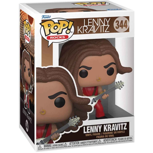 POP  Rocks 3.75 Inch Action Figure - Lenny Kravitz #344