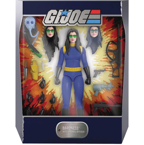 GIJOE  G.i. Joe A Real American Hero 7 Inch Action Figure Ultimates Wave 2 - Baroness
