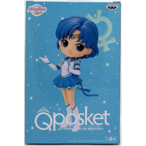 SAILOR MOON  6 Inch Static Figure Q-Posket - Sailor Mercury Version A