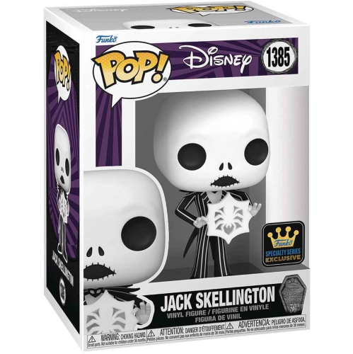 Pop Disney The Nightmare Before Christmas 3.75 Inch Action Figure Exclusive - Jack Skellington with Snowflake #1385