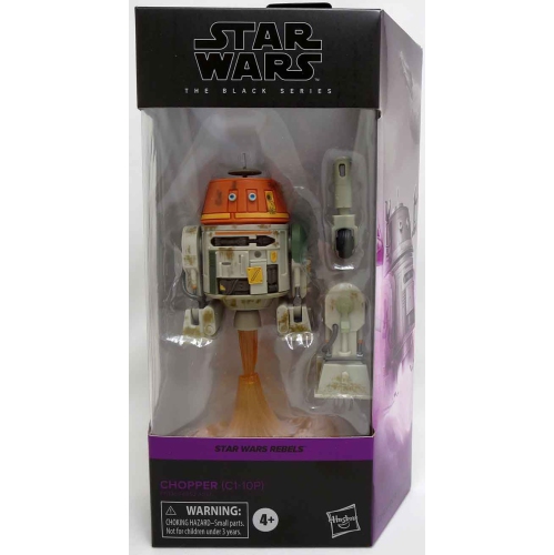 Star Wars The Black Series Disney+ Ahsoka TV 6 Inch Action Figure Box Art - Chopper (C1-10P)