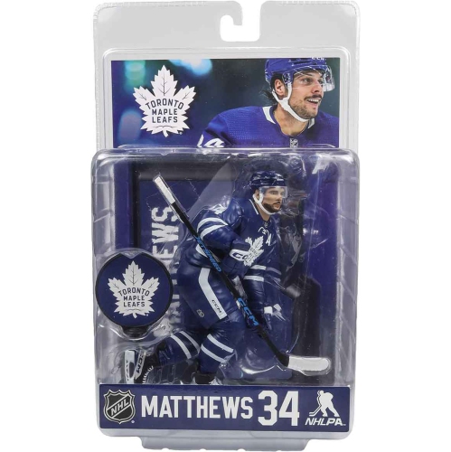 McFarlane SportsPicks NHL 7 Inch Static Figure Series 1 - Auston Matthews Blue Jersey
