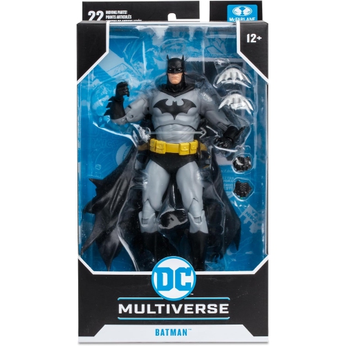 DC  Multiverse Comics 7 Inch Action Figure Hush - Batman (Black & Grey) [This review was collected as part of a promotion