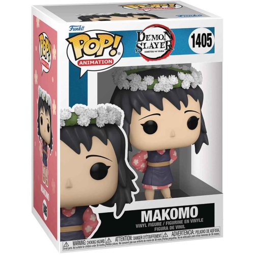 POP  Animation Demon Slayer 3.75 Inch Action Figure - Makomo #1405