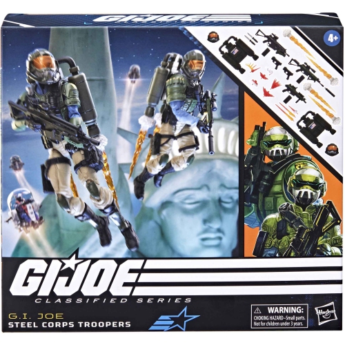 G.I. Joe Classified 6 Inch Action Figure 2-Pack - Steel Corps Troopers