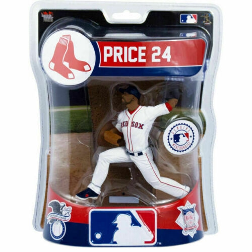 MLB  Baseball 6 Inch Static Figure Deluxe Pvc - David Price Jersey In White