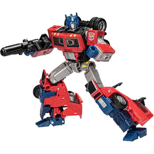 Transformers Generations Selects 8 Inch Action Figure Leader Class Exclusive - Volvo VNR 300 Optimus Prime