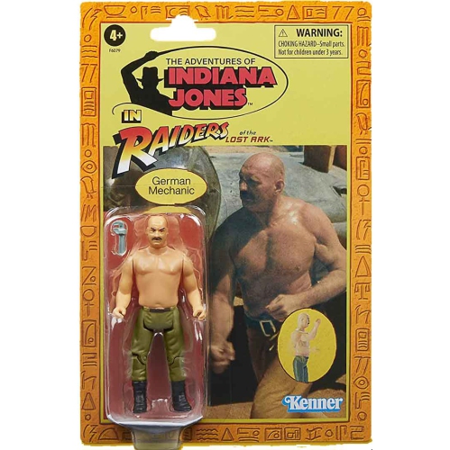 Indiana Jones Retro 3.75 Inch Action Figure - German Mechanic