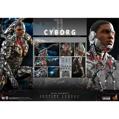 Justice League Snyder Cut 12 Inch Action Figure 1/6 Scale - Cyborg Hot Toys 903120