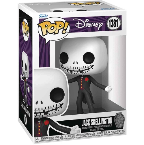 Pop Disney The Nightmare Before Christmas 3.75 Inch Action Figure - Jack Skellington #1381