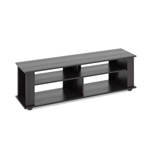 CORLIVING  Bakersfield Modern Tv Stand With Storage Drawers, Tv Table Stand - Tvs Up to 75" In Black Up to 75" tv stand