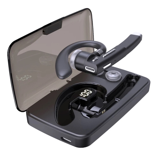 TUTT YYK-520 Wireless Earbuds Earhook Trucker Business Built-in Microphone, Bluetooth ENC Headphones Stereo Earphones Waterproof Charging Case