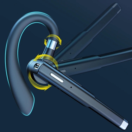 TUTT YYK-520 Wireless Earbuds Earhook Trucker Business Built-in Microphone, Bluetooth ENC Headphones Stereo Earphones Waterproof Charging Case