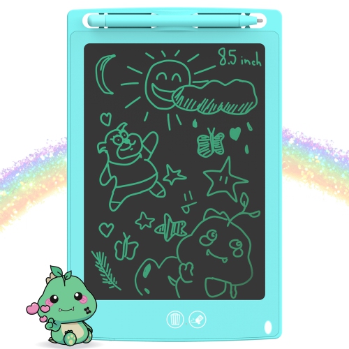 myFirst Sketch II - Kid's 8.5-inch LCD Writing Tablet, Colorful Doodle Pad Drawing Board, Educational Toddler Toy - Blue