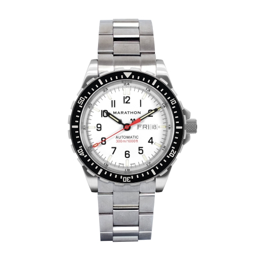 MARATHON - Arctic Edition Jumbo Day/date Automatic (Jdd) With Stainless Steel Bracelet  Clasp 46Mm