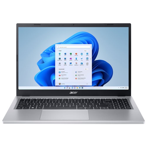 ACER  Refurbished (Fair) - Aspire 3 15.6" Laptop - Amd Ryzen 5 7520U - 16GB Lpddr5 - 512GB SSD - Windows 11 Home - In Silver