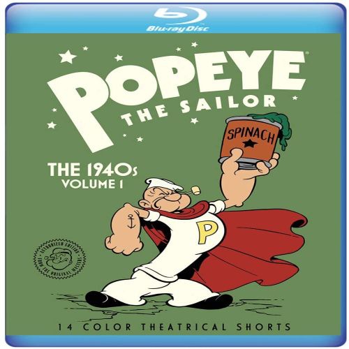 WARNER  Popeye The Sailor: The 1940S: Volume 1 - [Blu-Ray]