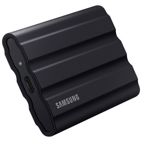 SAMSUNG  (Refurbished Good)- T7 Shield 1Tb USB 3.2 External Solid State Drive (Mu-Pe1T0S/am) - In Black