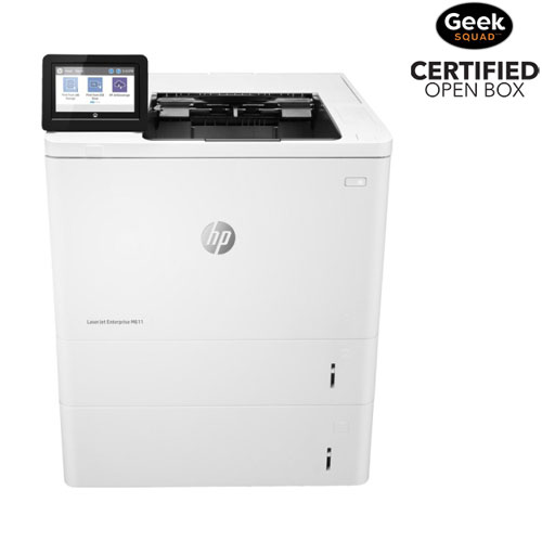 Boîte ouverte - Imprimante laser monochrome sans fil LaserJet Enterprise M611x de HP